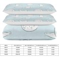 thumbnail image 2 of HAHDAXIA Cat Cute Pattern Bedding Solid Comforter Set for All Seasons,3 Pieces(1 Comforter+2 Pillowcases),Soft Microfiber Bedding Set Full(79"x90"), 2 of 7