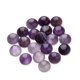 thumbnail image 2 of 20 pegatinas redondas de cristal morado de 0,4 cm con forma de hora, para joyería artesanal (morado), 2 of 7