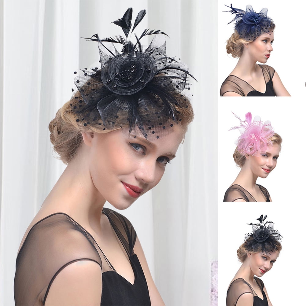 SPRING PARK Vintage Fascinator Hat 