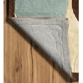 thumbnail image 4 of Linon Rugs Trio Rectangular Area Rug in Tan and Ice Blue-8' x 10', 4 of 5