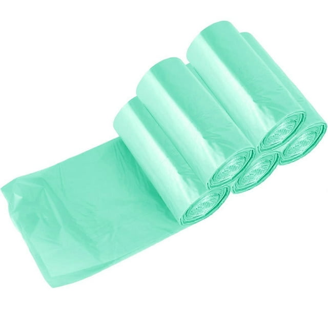 100Pcs Thicken Disposable Garbage Trash Bag Home Office Waste Storage Bags 45x50cm(Green)