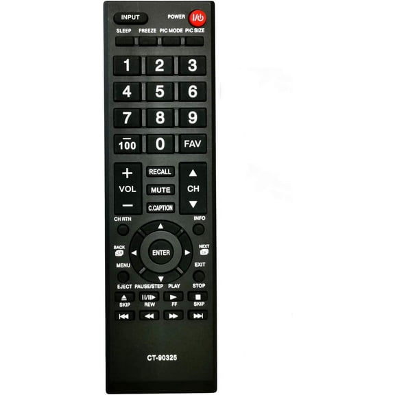 Universal Remote Control for Toshiba TVs Replacement Remote for All Toshiba LCD LED 3D HDTV 4K UHD Smart TV Remotes