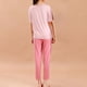 thumbnail image 1 of Odeerbi 2-16 Años Niños Niñas Pijamas de Verano de Algodón de Manga Corta Tops Pantalones Conjunto de Dos Piezas de Pijama Con Estampado Suave, 1 of 5
