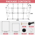 thumbnail image 2 of Playpen VISCOO 24 paneles para animales pequeños, 48 x 24 x 28 cm, 2 of 7