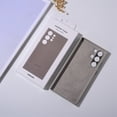 thumbnail image 3 of Funda de cuero de lujo para Samsung Galaxy S24 Ultra, funda S23 S22 Ultra para carga inalámbrica magnética Magsafe, carcasa protectora, 3 of 4