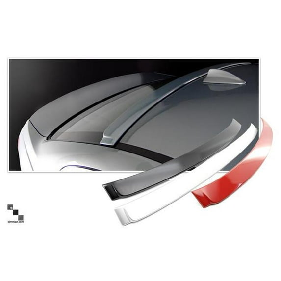 Bimmian RSP101668 Painted Roof Spoiler For F10 5 Series Sedan & M5 - Jet Black