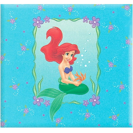 Disney Princess Embossed Postbound Album 8"X8"-Little Mermaid