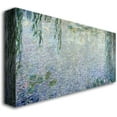 thumbnail image 2 of Trademark Fine Art "Waterlillies, Morning II" Canvas Wall Art by Claude Monet, 2 of 5