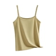 thumbnail image 3 of Rvasteizo Women Crew Neck Sleeveless Adjustable Strap Camisole for Slim Breathable Daily Basic Layering, 3 of 5