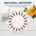 thumbnail image 3 of REGALWOVEN Round Pot Holders, Heat Resistant Trivets, Non-Slip Hot Pads for Countertops, Oven Pot Holders for Kitchen, Cooking, and Barbeque C 2Pcs, 3 of 6