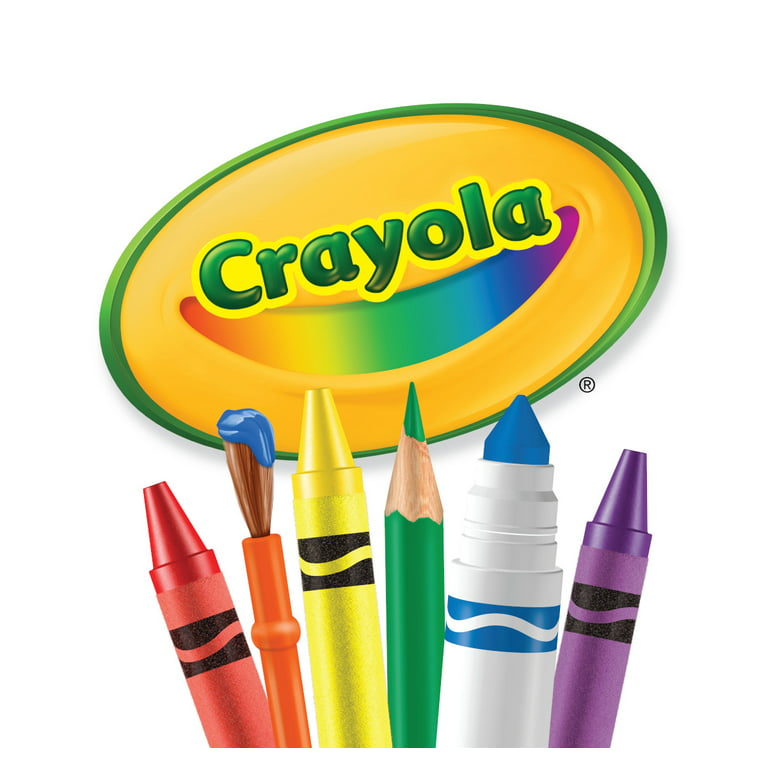 Crayola Large Crayons & Ultra Clean Washable Markers, 256 Count 
