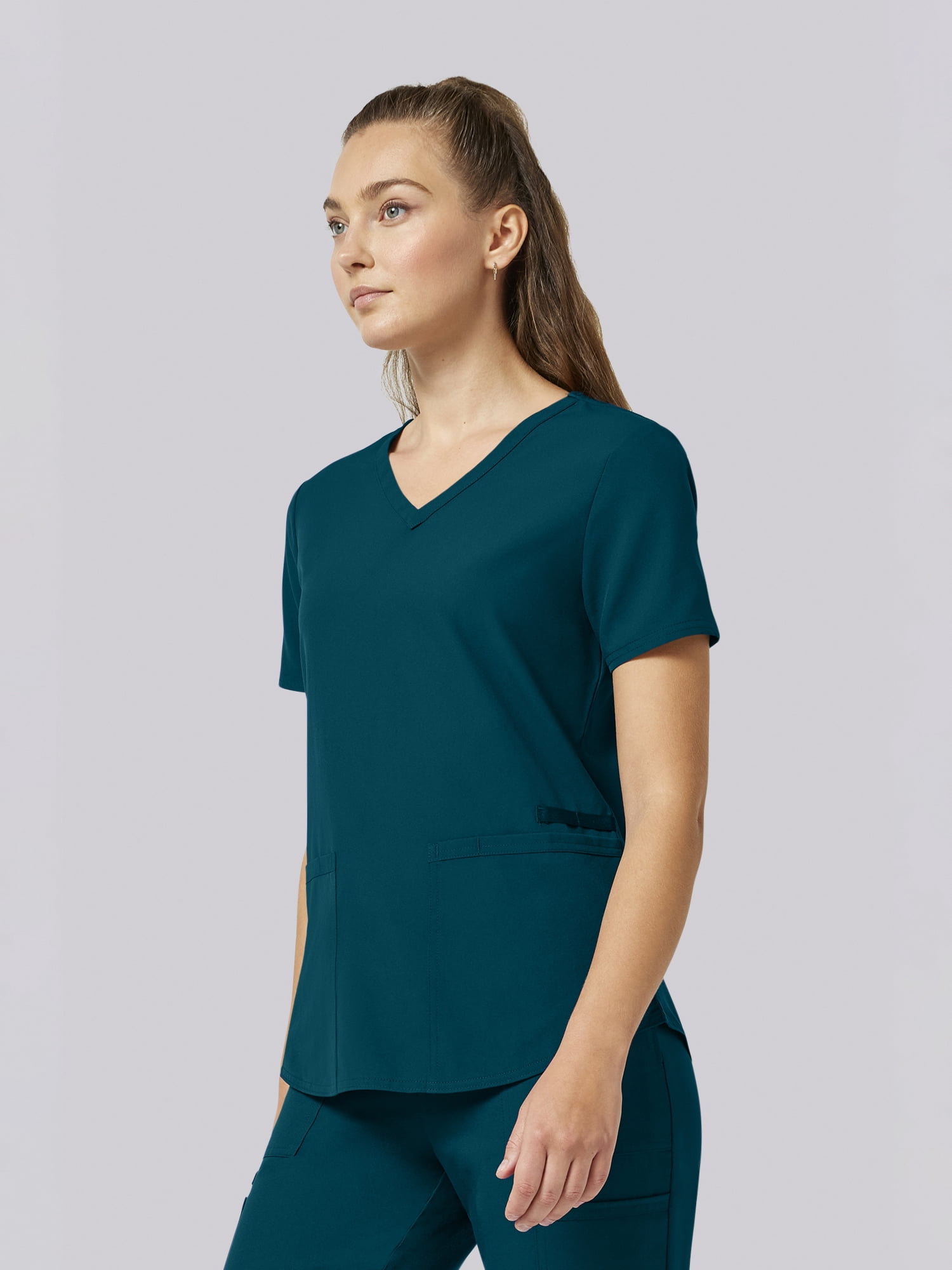 Scrubstar Core Essentials Women’s V-Neck Scrub Top, Sizes XS–3XL