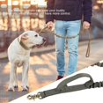 thumbnail image 4 of SHIYIBLD Laisse Tactique pour Chien Réglable K9 Militaire Élastique avec 2 Poignées de Contrôle (Vert Ranger), 4 of 7