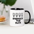 thumbnail image 3 of CafePress - Embrace The Suck Mugs - 11 oz Ceramic Mug - Novelty Coffee Tea Cup, 3 of 4
