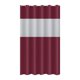 thumbnail image 2 of Spliced PEVA Waterproof Shower Curtain for Bathroom with Hooks, Light Filtering, No Grommets, 70x70 Inches, 1-Pack, 2 of 6