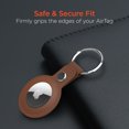 thumbnail image 3 of Hypergear AirCover Vegan Leather Keyring for AirTag (VKEYRING-PRNT), 3 of 10