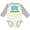 Natural and Heather, variant on Inktastic Scuba Diver in Training Boys or Girls Long Sleeve Baby Bodysuit