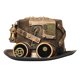 thumbnail image 4 of Sombrero de copa Steampunk para hombre y mujer, hecho a mano, sombrero bombín, sombrero mágico, sombrero vaquero, tocado para 60cm-61cm, 4 of 9