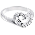 thumbnail image 3 of Ringmasters Sweetheart with Stones Sterling Silver Choose the Right CTR Ring Size 7, 3 of 5