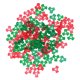 thumbnail image 4 of 1000pcs cuentas de pulsera de bricolaje cuentas de plástico trigémino accesorios de joyería hechos a mano para Navidad todos los días (verde, rojo), 4 of 5
