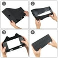 thumbnail image 4 of EIGTHTAIL 6Pcs Magazine File Holder with Lables  Cardboard Magazine Files Recyclable Magazine Rack Document File Organiser Rack for Office School Home Black, 4 of 6