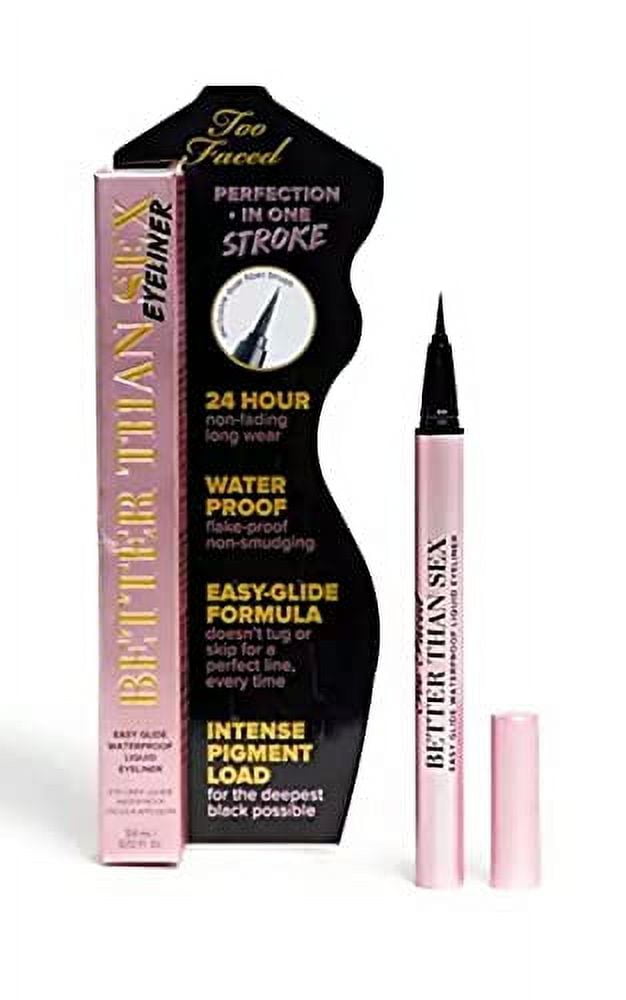 Too Faced Better Than Sex Easy Glide Waterproof Liquid Eyeliner Black