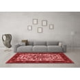 thumbnail image 3 of Ahgly Company Indoor Round Persian Red Traditional Area Rugs, 5' Round, 3 of 4