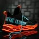 thumbnail image 2 of Zapatos casuales para hombre, zapatos de tenis de malla transpirable, zapatos ligeros para caminar con cordones DQrwqpou Tenis De Mujer Tenis De Hombre, 2 of 8