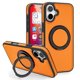 thumbnail image 1 of Funda Soyeacrg para iPhone 16 Pro Max/16 Pro/16 Plus/16, compatible con MagSafe, ultradelgada, elegante, ligera, de cuero antiarañazos con soporte giratorio de 360°, verde, 16, 1 of 7