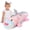 Dinosaur-Multicolor, variant on Tezituor 24" Large Frog Stuffed Animal Big Frog Plush Toy Soft Body Pillow