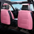 thumbnail image 6 of Tuqiang Car Seat Covers Waterproof for Acura for TL 2004-2014 Premium 5-Seat Car Seat Covers Waterproof Full Set Pink, 6 of 6