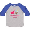 thumbnail image 3 of Inktastic I Love Chocolate Milk Boys or Girls Toddler T-Shirt, 3 of 5