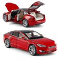 thumbnail image 1 of 1/32 Tesla Model S Suv Toy Car Model Diecast Alloy Metal Miniature Sound Light Pull Back 1:32 Collection Gift For Boy Kid, 1 of 5