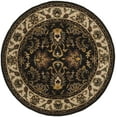 thumbnail image 2 of Safavieh Heritage Hyde Oriental Wool Area Rug, Black/Ivory, 6' x 6' Round, 2 of 8