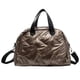 thumbnail image 1 of Bolso bandolera acolchado y ligero para mujer, tipo hobo, de algodón acolchado, 1 of 6
