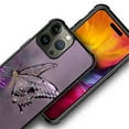 thumbnail image 3 of FKBRCL4U Compatible With iPhone 15 Pro Max Case, Purple Diamond Shiny Butterfly Pattern For Girl Ultra Protection Shockproof Soft Silicone TPU Non-Slip Back, 3 of 7