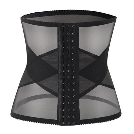 

Promotion Clearance! Waist Trainer Body Tummy Girdle Trainer Shapers Body Waist Corset Slimming Women Colombian Girdles Black XL