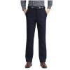 Ecqkame Mens Corduroy Straight Leg Pants Solid Elastic Waist Casual Long Pant Loose Button Zipper Going Out Trousers with Pockets Blue XXXXL
