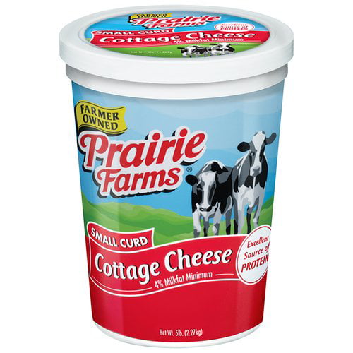 Prairie Farms Small Curd Cottage Cheese 80 Oz Walmart Com