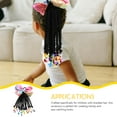 thumbnail image 2 of Bow Braid Wig Ponytail Beading Braided Ponytail Hair Extension Accessory, 2 of 9