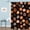 Pumpkin Black, variant on Cute Halloween Ghost Shower Curtain, 72" x 72" Funny Trick-or-Treat Ghost Bathroom Decor - Orange White Checkerboard, Spooky Halloween Bath Curtain for Kids Family Bathroom
