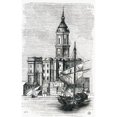 thumbnail image 2 of Posterazzi DPI1858388LARGE View of Malaga Cathedral From The Port 19th Century From The Viaje Ilustrado. M-laga Costa Del Sol Spain Poster Print, Large - 24 x 38, 2 of 4