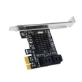 thumbnail image 2 of PCIE to SATA Card PCI-E Adapter PCI Express to SATA3.0 Expansion Card 4Port SATA III 6G for SSD HDD IPFS Mining, 2 of 5