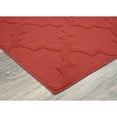 thumbnail image 6 of Garland Rug Quatro Polypropylene Chili Red Indoor Area Rug, 5' x 7', 6 of 8