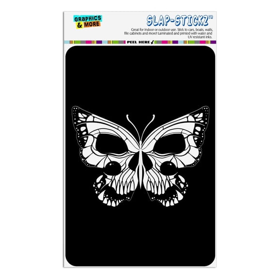 Butterfly Skull Insect Home Business Office Sign