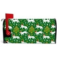thumbnail image 2 of Magnetic Mailbox Covers Christmas Cat Mailbox Stickers MailWraps Post Cover Standard Size 20.7x18.03 inch Home Decor, 2 of 3