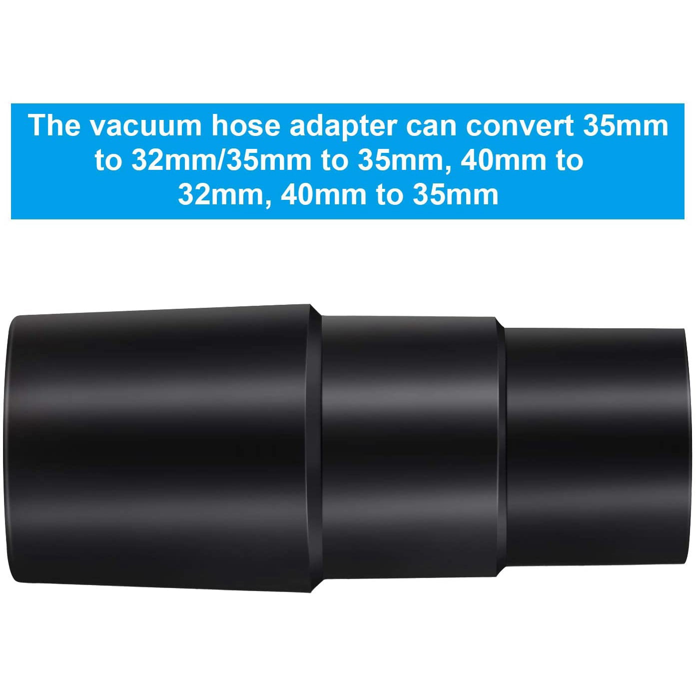 Set of 2 32mm to 35mm Vacuum Cleaner Hose Adapter Converter Tool Attachment 