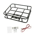 thumbnail image 1 of Almencla Bike Basket Bike Basket Bike Accessories Front Handlebar Front Bike Basket Rear 48cmx38cm, 1 of 7