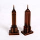 thumbnail image 2 of Adornos de metal, Empire State Building, modelo de rascacielos americano, adornos creativos para el hogar, accesorios de tiro, 2 of 4