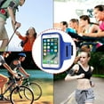 thumbnail image 3 of Running Armband Sports for Samsung Galaxy S25 Edge/S25 Plus/Ultra - Gym Workout Case Cover Band Arm Strap Reflective, 3 of 5
